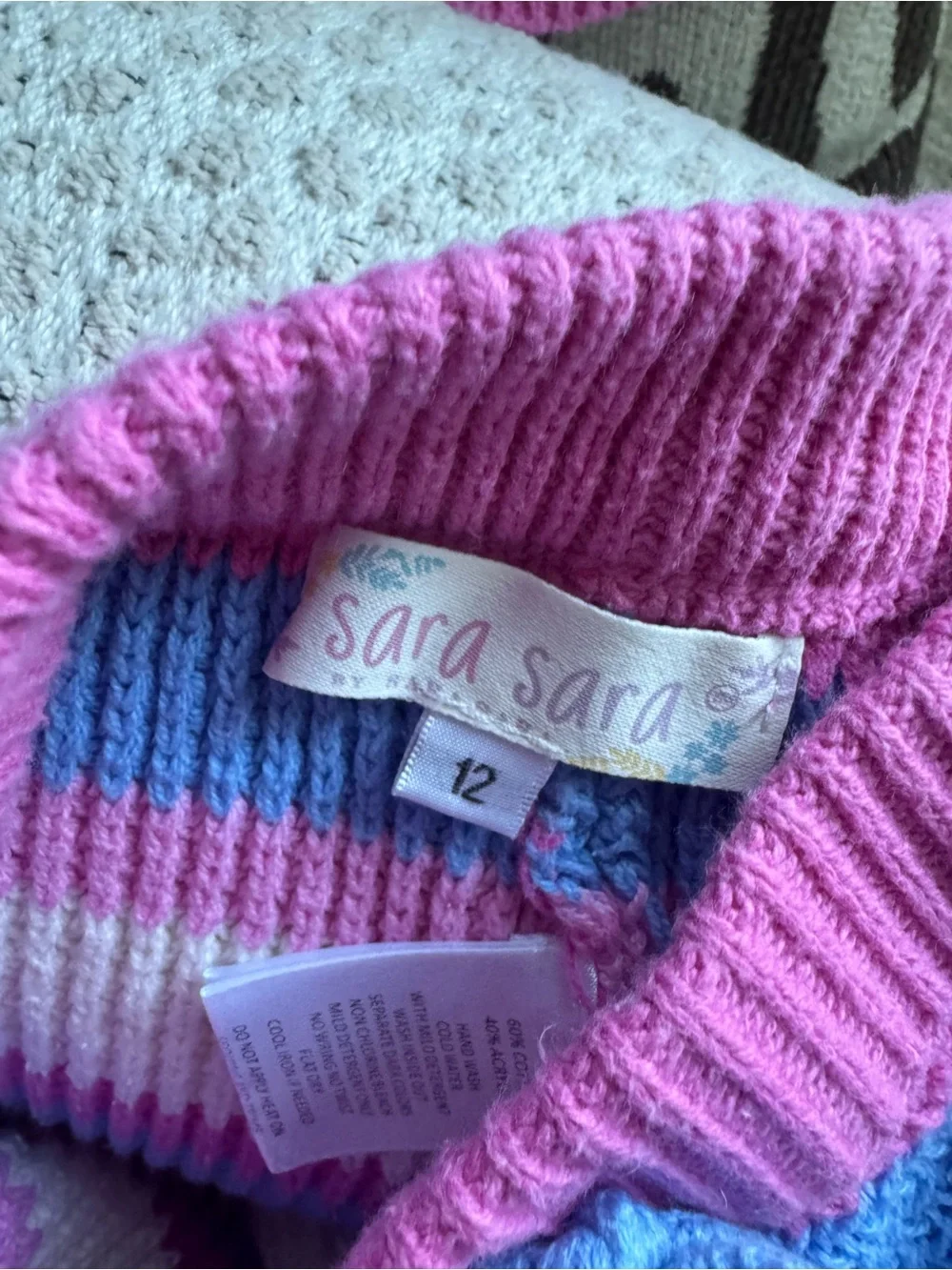 Sara Sara matching knit